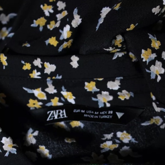 Zara printed midi dress - Picture 5 of 5